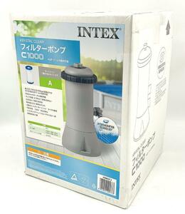 INTEX インテックス AGPプール用 Krystal Clear フィルターポンプ C1000 カートリッジ付【新品未開封品】 