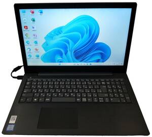 ★【驚速 LENOVO 81AX i3-7020U 2.3GHz x4+4GB+SSD128GB+HDD320GB 15.6インチノートPC】Win11+Office2021 Pro/WEBカメラ/HDMI■D101908