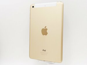 ◇【au/Apple】iPad mini 3 Wi-Fi+Cellular 16GB MGYR2J/A タブレット ゴールド