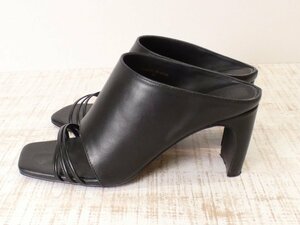 リムアーク　RIM ARK　Thin line square heel　本革 サンダル【L