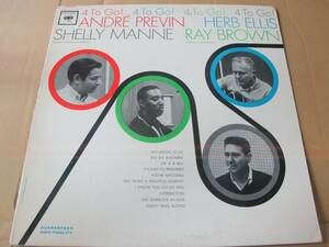★Andre Previn Herb Ellis Shelly Manne Ray Brown - 4 To Go!◇MONO