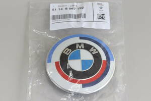 BMW純正品 M 50周年記念 クラシック エンブレム【M 50th Anniversary】X6 E71・X5 E70 E53・E36 Z3・X4 F26・X3 E83 F25・X1 E84 他