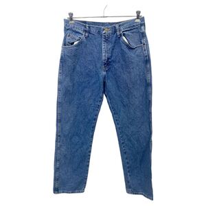 Wrangler デニムパンツ W35 ラングラー メキシコ製 コットン ブルー系 古着卸 アメリカ仕入 2410-330