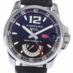 ベルト訳あり ショパール Chopard 16/8457 ミッレミリア GT XL パワーコントロール パワーリザーブ 自動巻き メンズ _740532