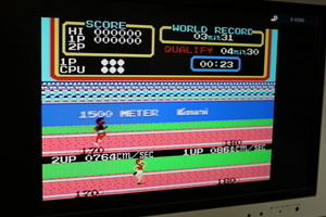 MSX ハイパーオリンピック 2 HYPER OLYMPIC II HITBIT ソニー SONY コナミ Konami ROMカートリッジ レトロゲーム ソフト ROMカセット　