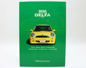 MINI DELTA Garege AUTO DELTA カタログ / New MNI COOPER
