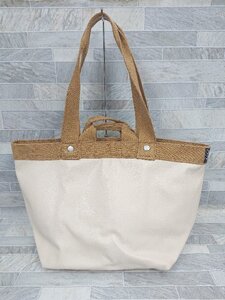 ◇ ROOTOTE ルートート 2way トートバッグ ライトベージュ ブラウン レディース P