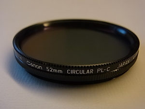 送料140円～　CANON　キャノン　CIRCULAR　PL-C　52mm　管理no.1　サーキュラーPL