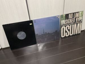 3枚 OSUMI BIG-O TSUTCHIE レコード shakkazombie シャカゾンビ swagger DJ WATARAI KODP