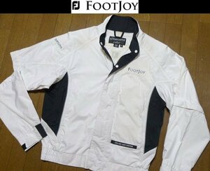 M(US)XL位(JP位)【セール！送料無料】超希少 フットジョイUSA限定 FootJoy DRYJOYS 防風撥水 2WAY半袖長袖 4方向伸縮ストレッチ ジャケット