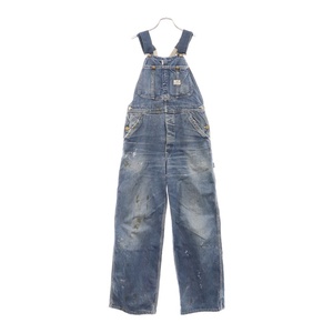 LEE リー 40s VINTAGE DENIM OVERALL ペイント加工 デニムオーバーオール インディゴ　オールインワン