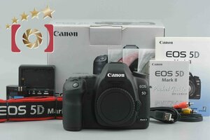 １円出品 Canon キヤノン EOS 5D Mark II デジタル一眼レフカメラ シャッター回数僅少 元箱付き【オークション開催中】