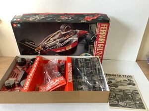 ◯営HM013-A9T120【埼玉発】TAMIYA タミヤ FERRARI フェラーリ プラモデル 641/2（F190）　1:12SCALE 未組立品 ※説明欄注意書き有り