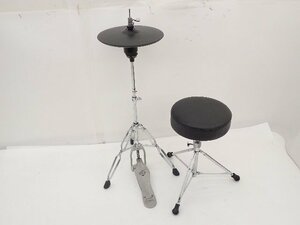 Roland ローランド VH-10 V-Hi-Hat V-Drums 電子ドラム シンバル ハイハットパッド スローン付 ∽ 70136-2