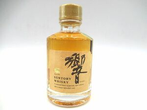 ☆未開栓 SUNTORY WHISKY サントリーウイスキー 響 HIBIKI 金キャップ ミニボトル ミニチュア 50ml 43% 古酒 ジャパニーズウィスキー☆