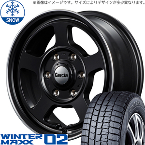 ハイゼットジャンボ 145/80R12 スタッドレス | ダンロップ ウィンターマックス02 & ガルシア シカゴ5 12インチ 4穴100