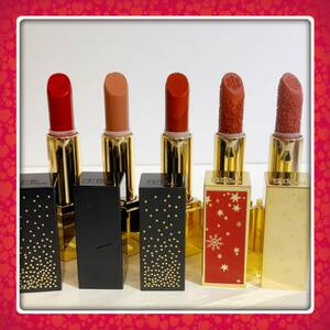 ESTEELAUDER エスティローダー ★リップスティック5本セット★限定品有り、未使用品★ピュアカラーエンヴィリップスティック