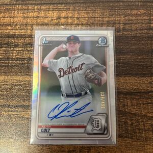 2020 BOWMAN DRAFT KEITH COLT REF AUTO 