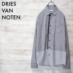 DRIES VAN NOTEN 19S Creagh Tape Shirt-46