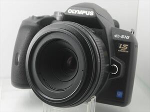 一眼レフカメラ 初心者 OLYMPUS E-510 ZUIKO DIGITAL 35mm F3.5 Macro 整備 センサークリーニング【中古】