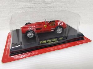 送料300円〜★未開封★ アシェット 公式フェラーリF1コレクション Ferrari 500F2 Alberto Ascari 1952 1/43スケール ミニカー
