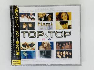 即決CD Top & Top / SM エンターテイメント VS JIVEレコーズ / 韓国 アルバム 2枚組 帯付き 割れあり レア 希少 Y29