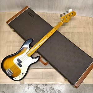 Q602-U37-119▲ Fender フェンダー プレシジョンベース エレキベース No.O076527 日本製 ハードケース付き 音出し確認済み ⑥