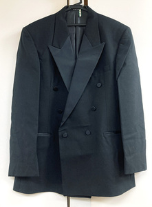 ZOOT SUITS ズートスーツ タキシード 黒 ブラック 上着のみ 40R (10) L相当 ウール 展示品 フォーマル 正装 パーティー スーツ