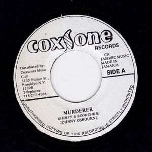 ジャマイカ7 Johnny Osbourne / The Skatalites Murderer NONE Coxsone Records /00080