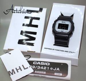 ☆時計☆CASIO (カシオ)☆DW-5600☆G-SHOCK MHLコラボ メンズ クォーツ 腕時計☆稼動品☆『VRW-455』