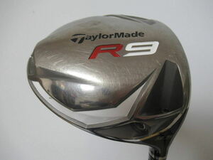 ★TaylorMade テーラーメイド R9 ドライバー 1W 9.5° 純正カーボンシャフト J188　★レア★激安★中古★　★