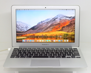 Apple MacBook Air (11-inch, Mid2011)/Core i5 1.6GHz/2GBメモリ/SSD128GB/macOS High Sierra10.13/バッテリーNG ジャンク扱い #0323
