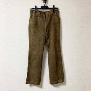 90s 90年代 Brooks Brothers ブルックスブラザーズ スエード レザー パンツ 古着 vintage ヴィンテージ ビンテージ オールド suede ラルフ