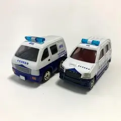 【希少レア】トミカ チョロQ 生活救急車 ワゴンR 2台セット