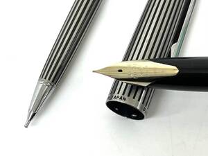 12E3★PILOT/パイロット★ CUSTOM ペン先 18K-WG H675 万年筆 シャープペン セット fountain pen/mechanical pencil