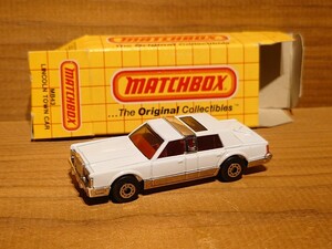 MATCHBOX LINCOLN TOWNCAR LOWRIDER リンカーンタウンカー マークⅥ コンチネンタル リムジン ローライダー ヴィンテージ ミニカー 1/64