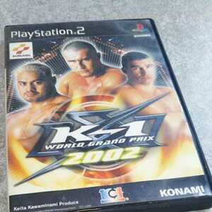 PS2/k-1ワールドグランプリ2002 コナミ　返金保証付き