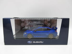 1/43　スバル SUBARU WRX STI EJ20 ファイナルエディション 2019　ディーラー特注　成約記念品　ミニカー　WRブルー・パール