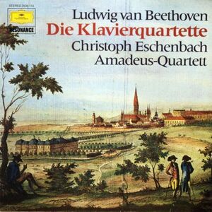 独LP Ludwig van Beethoven ? Christoph Eschenbach, Amadeus-Quartett Die Klavierquartette 2535174 DEUTSCHE GRAMMOPHON /00260