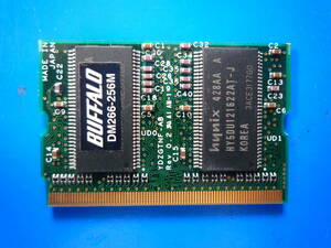 ☆彡 BUFFALO バッファロー MicroDIMM PC2100 256MB DM266-256M　☆DMM-01