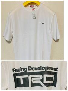 TRD 純正 ビッグロゴ Tシャツ Lサイズ ホワイト 当時物