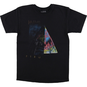 古着 DEF LEPPARD デフレパード バンドTシャツ バンT メンズM相当 /eaa478404