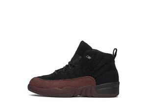 A Ma Manire Nike PS Air Jordan 12 "Black and Burgundy Crush" 20.5cm FB2686-001