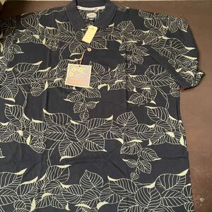 新品TOMMY BAHAMA トミーバハマ ポロシャツ 2479 USAサイズ L BLACK