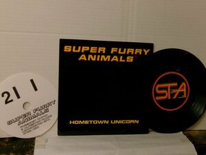 ▲EP SUPER FURRY ANIMALS / HOMETOWN UNICORN 輸入盤 CREATION CRE222◇r51111