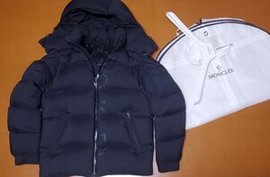 美品 MONCLER モンクレール ダウンジャケット 黒 MAURES マウレス サイズ 0