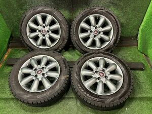 FIAT500　ピレリ　ICE　ASIMMETORICOPLUS　175/65Ｒ14　アルミホイール付き　4本　5.5J　ET35/4H　ＰＣＤ98　21年製スタッドレス