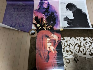 X JAPAN　ポスター　Yoshiki　hide　PATA　まとめ売り　4枚