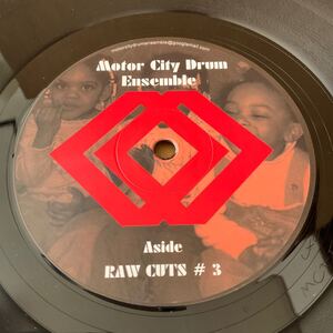 12インチ MOTOR CITY DRUM ENSEMBLE - RAW CUTS # 3 / RAW CUTS # 4