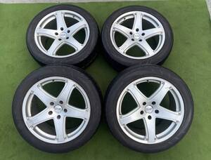 ◆ 希少！ OZ ◆20x9.5J+52/PCD:130/5穴◆4本セット.YOKOHAMA.275/45R20.ポルシェカイエン等